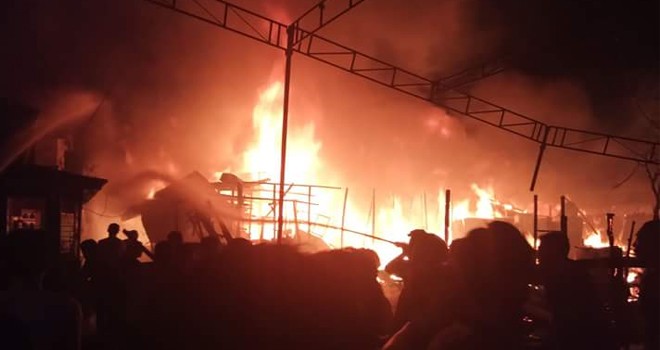 Kebakaran Kecamatan Tungkal Ilir